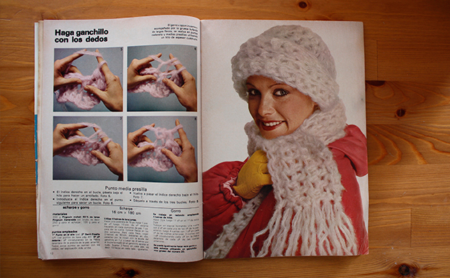 Cómo tejer tricot y ganchillo: manual para zurdas
